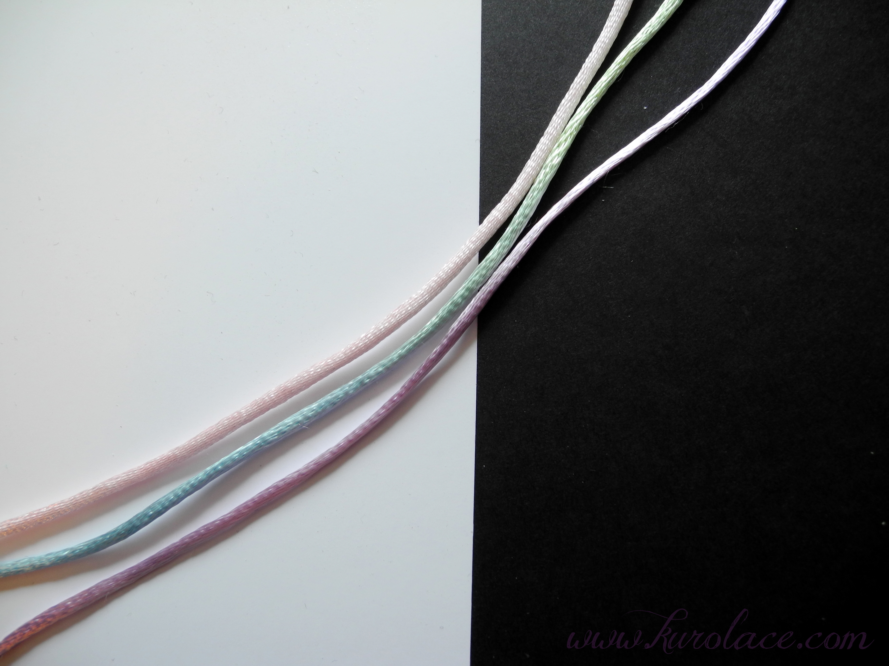 1.5mm Satin Nylon Cord – USA Silicone Bead Supply Princess Bead Supply